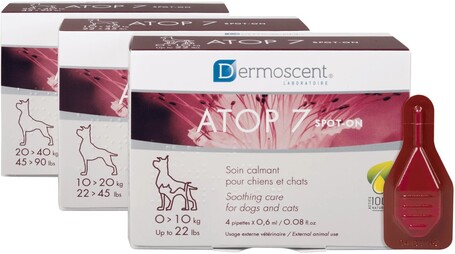 Dermoscent ATOP 7 spot-on kutyáknak és macskáknak