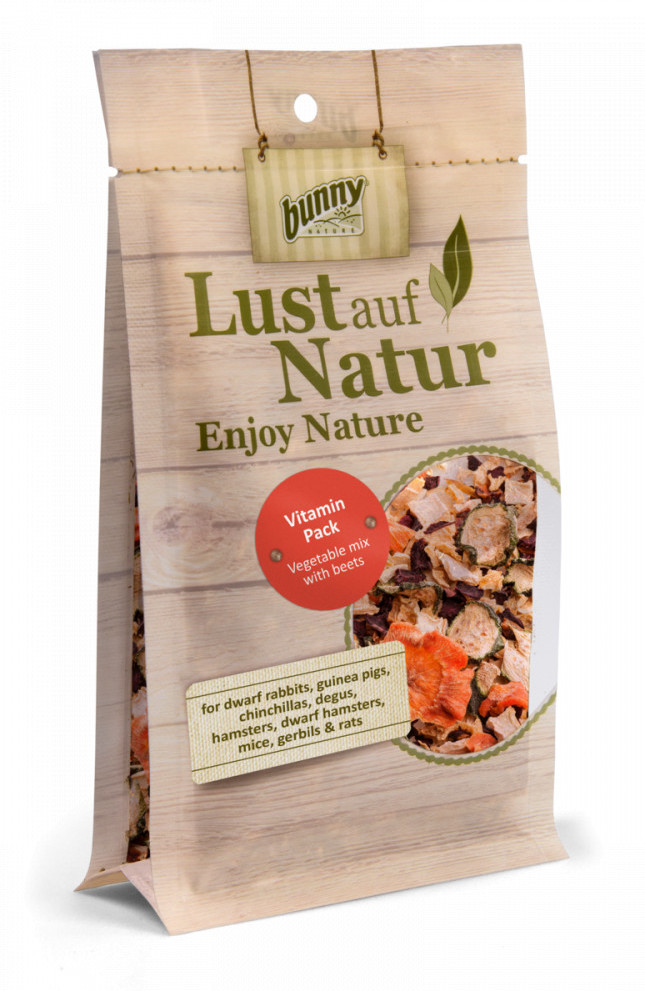 bunnyNature Lust auf Nature Vitamin Pack mix de legume pentru rozătoare
