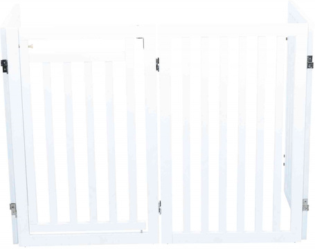 Trixie 4 részes nyitható fa kutyarács, elkerítő