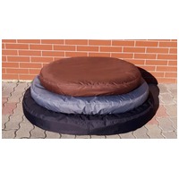 Vízhatlan ovális kutyafekhely cserélhető huzattal #2