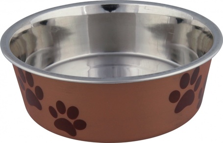 Trixie Elite színes fémtál műanyagbevonattal