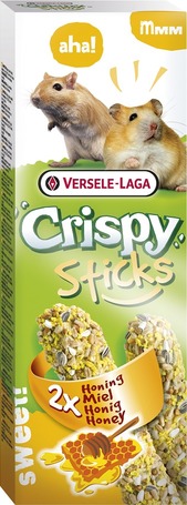 Versele-Laga Crispy Sticks Hamster & Gerbil Honey Flavour duplarúd