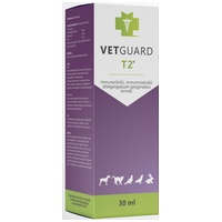 Vetguard T2 Immunerősítő cseppek kutyáknak, macskáknak, kisállatoknak és díszmadaraknak