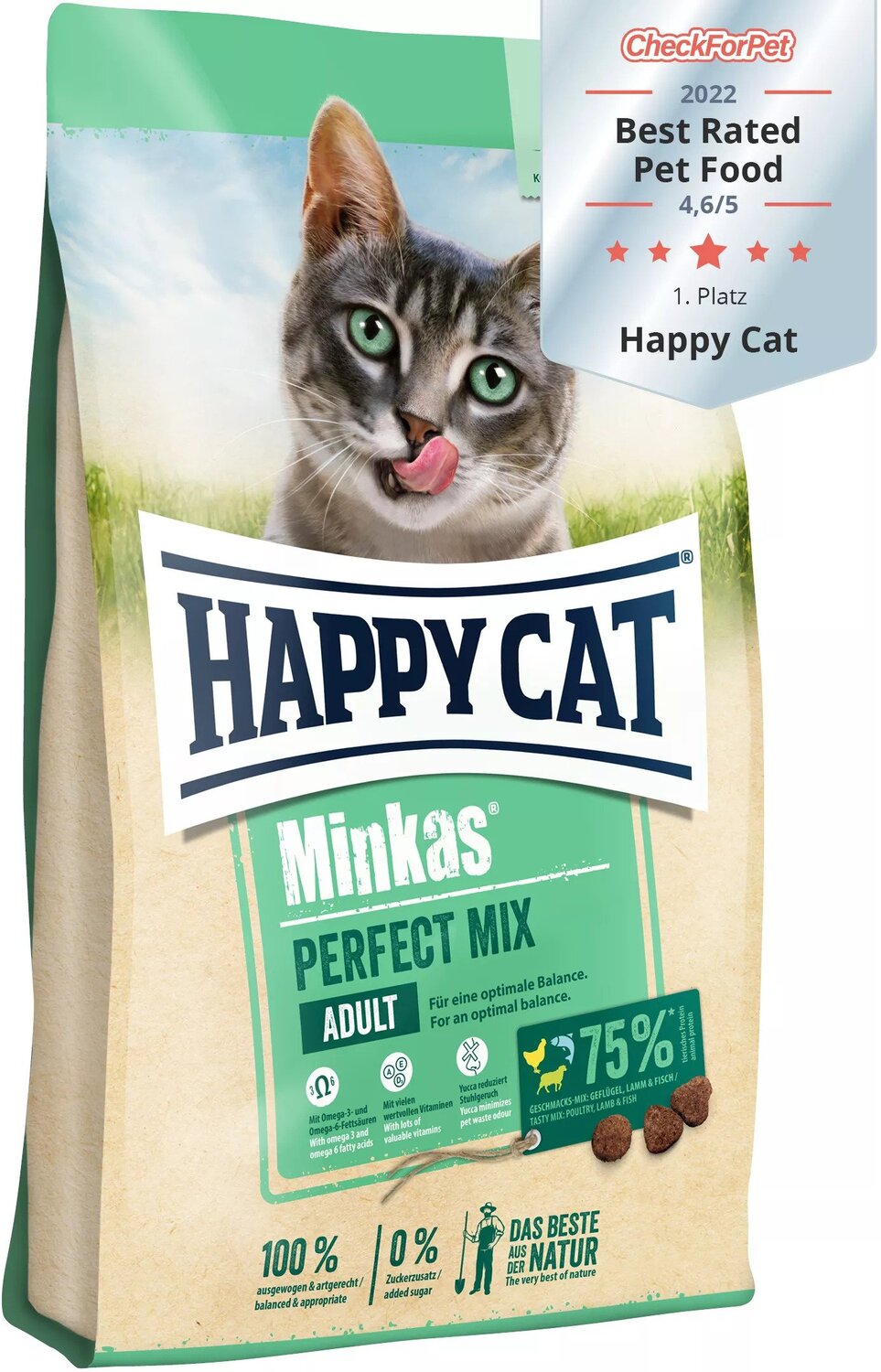 Happy Cat Minkas Perfect Mix - Geflügel, Lamm & Fisch