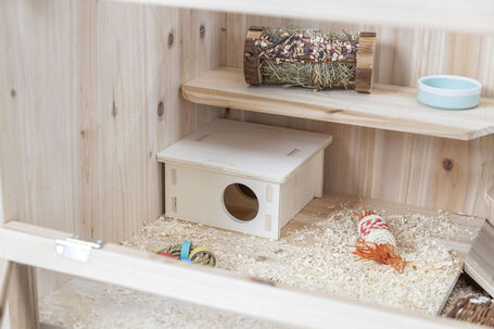 Trixie kétkamrás fából készült odú rágcsálóknak