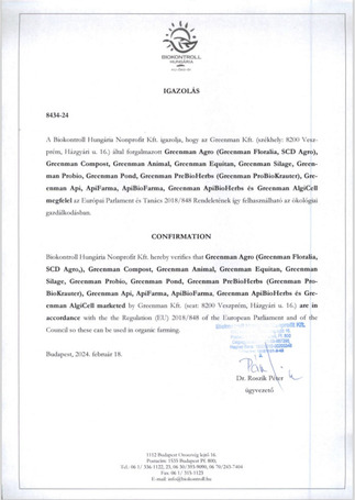 Greenman Pond tóápoló és algagátló