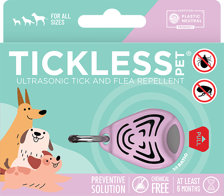Tickless Pet ultrahangos bolha- és kullancsriasztó kutyák, macskák, vadászgörények és nyulak részére