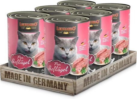 Leonardo szárnyashúsban gazdag konzerves macskaeledel