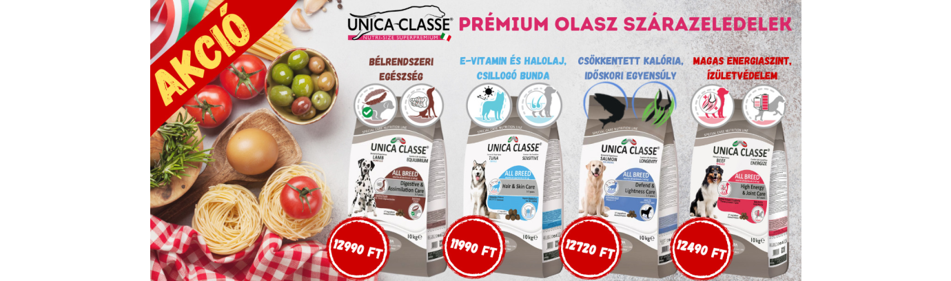 Prémium olasz gondoskodás érzékeny kutyáknak, most meglepően baráti áron