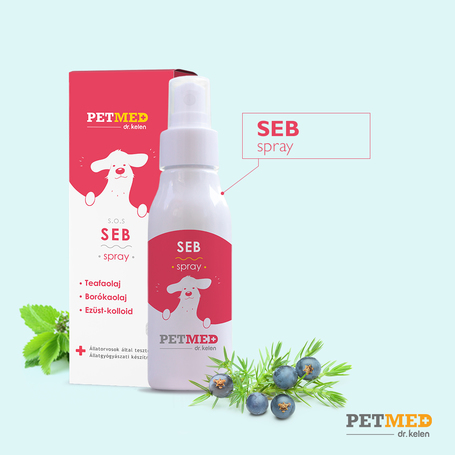 Dr. Kelen PetMed seb spray kutyák, macskák és kisállatok részére