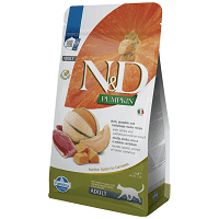 N&D Pumpkin Cat Grain Free kacsahússal, sütőtökkel és sárgadinnyével | Szuperprémium macskatáp #1