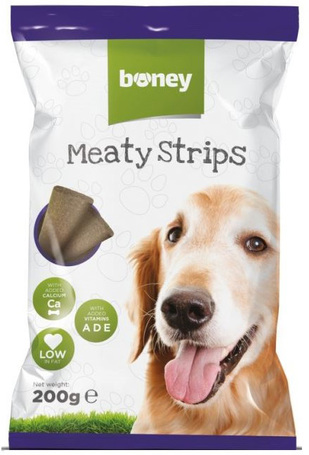 Boney Meaty Strips rágható húslapok kutyák részére