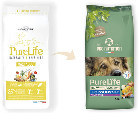 Pro-Nutrition Pure Life Adult Maxi hipoallergén eledel tápérzékeny felnőtt kutyák részére