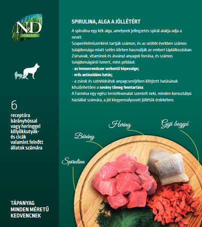 N&D Spirulina Cat Kitten Herring