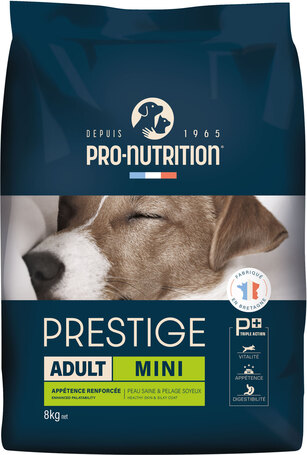 Pro-Nutrition Prestige Adult Mini with Pork | Kutyatáp | Kistestű fajtáknak | Felnőtt kutyáknak