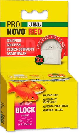 JBL ProNovo Red Holiday heti eleség aranyhalaknak