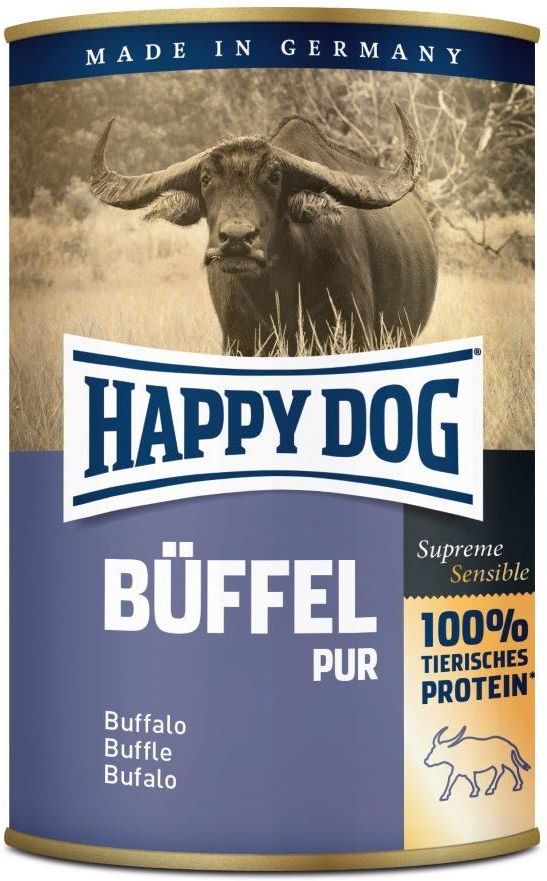 Happy Dog Pur Italy - Conservă din carne pură de bivol | Sursă unică de proteine - zoom