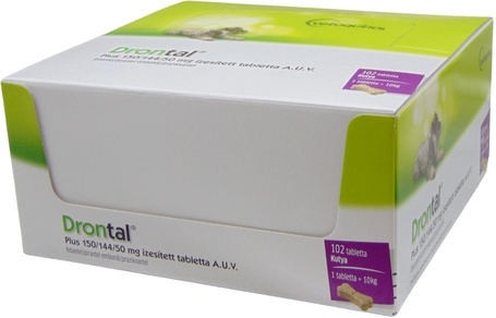 Drontal Plus féreghajtó tabletta kutyáknak