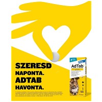 AdTab kullancs és bolha elleni rágótabletta macskáknak #4