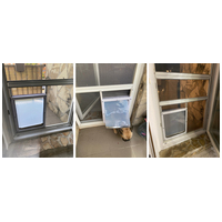 Trixie kutyaajtó rugalmas lengőajtóval #2