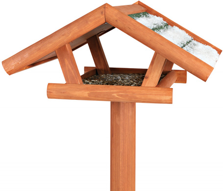 Trixie Natura téli madáretető falábakon túlnyúló tetővel