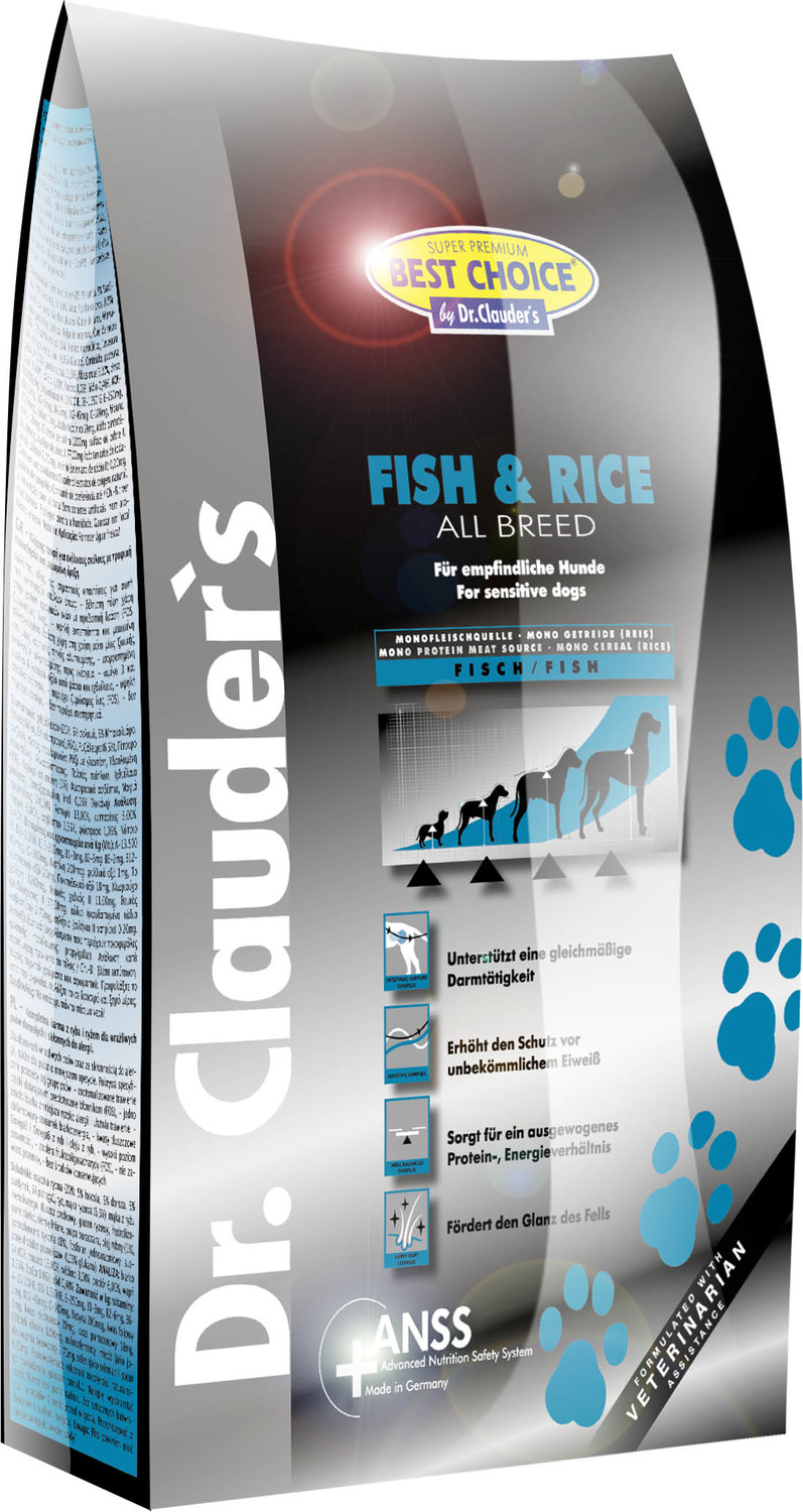 Dr.Clauder's Best Choice Adult Sensitive Fish & Rice - zoom