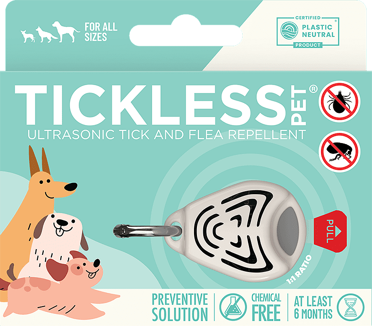 Tickless Pet ultrahangos bolha- és kullancsriasztó kutyák, macskák, vadászgörények és nyulak részére
