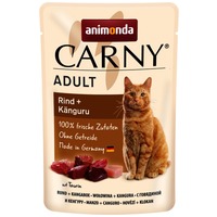 Animonda Carny pliculeț cu vită și cangur pentru pisici