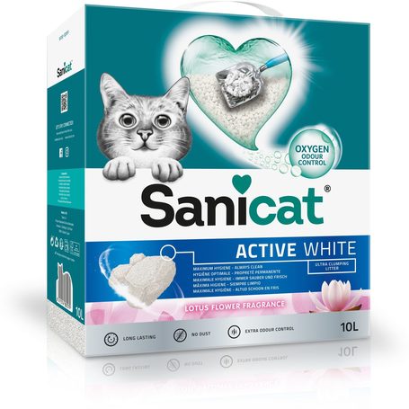 Sanicat Active White csomósodó fehér macskaalom