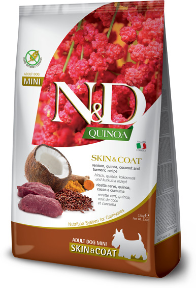 N&D Dog Grain Free Quinoa Skin & Coat Venison - zoom