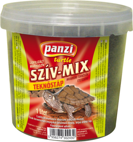 Panzi szívmix teknőstáp