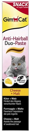GimCat Anti-Hairball Duo sajtos paszta