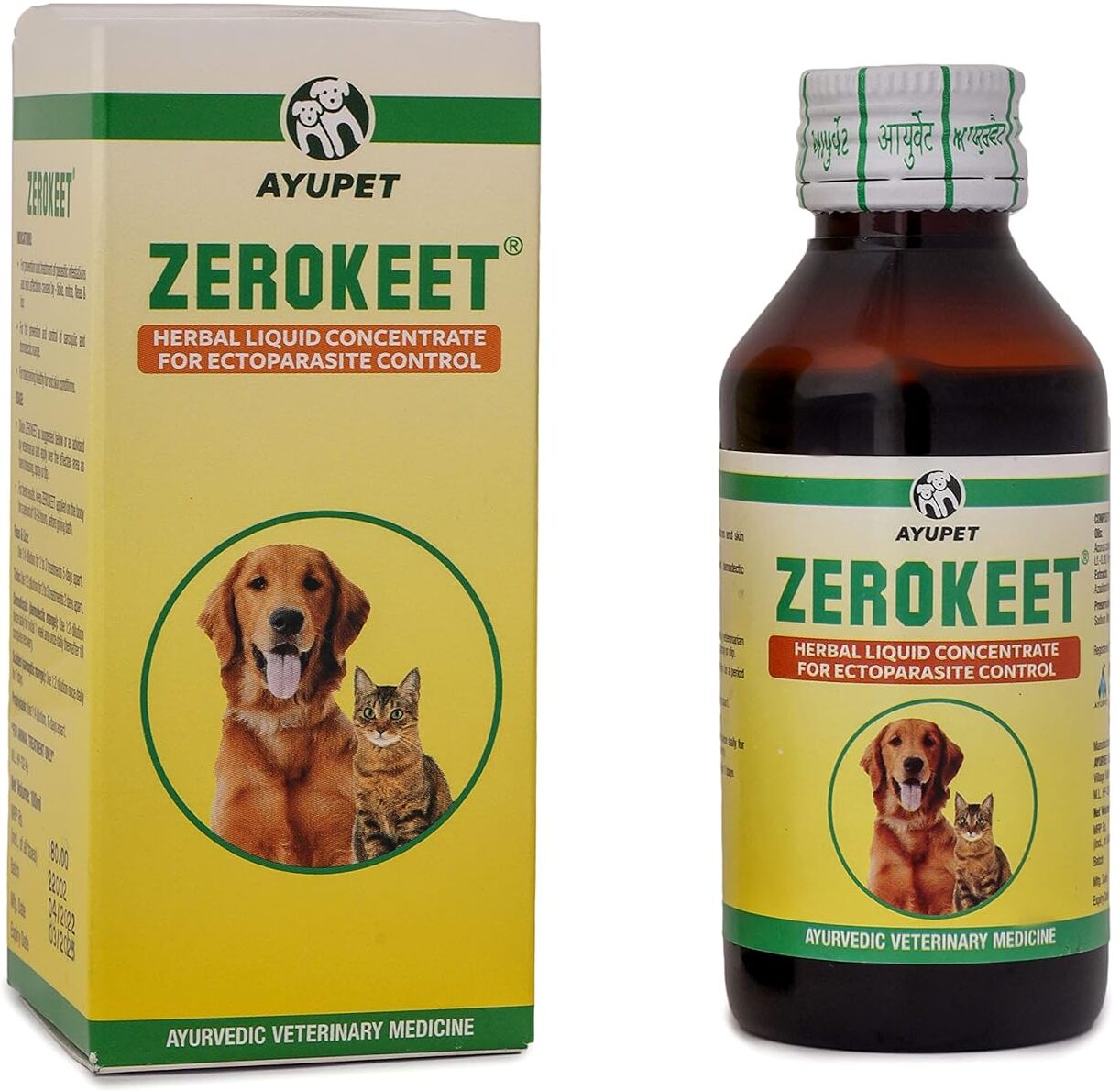 Zerokeet soluție naturală antiparazitară pentru câini - zoom