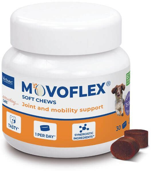 Movoflex tablete mestecabile de protecție a articulațiilor cu membrană de ou pentru câini - zoom