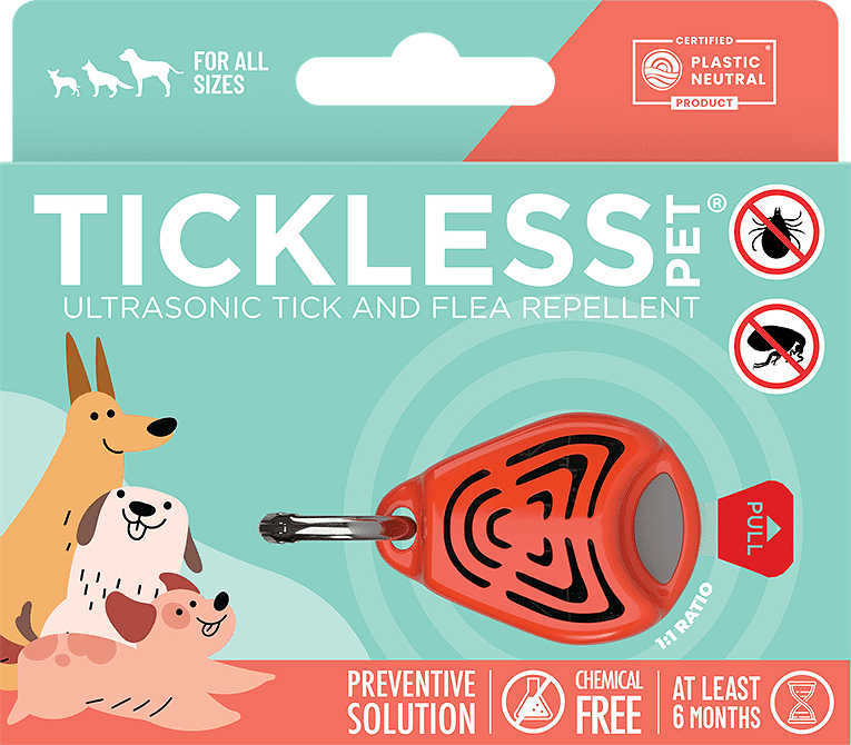 Tickless Pet ultrahangos bolha- és kullancsriasztó kutyák, macskák, vadászgörények és nyulak részére