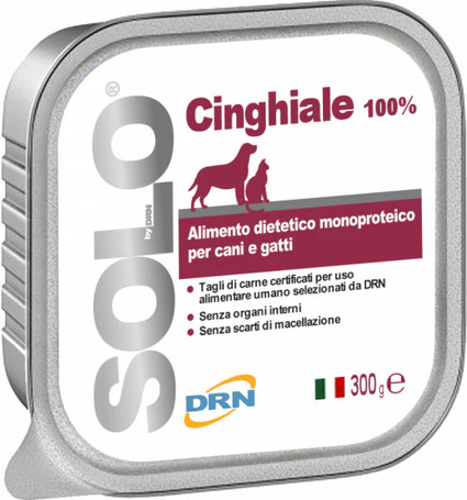 Solo Hypoallergenic Monoprotein vaddisznóhús pástétom