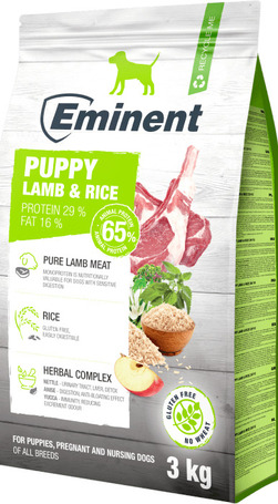 Eminent Puppy Lamb & Rice | Bárányhúsos és rizses kölyöktáp