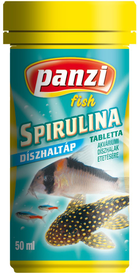 Panzi Spirulina comprimate pentru pești ornamentali