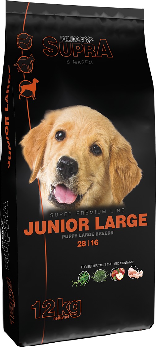 Supra Dog Junior Large Fresh Meat | Hrană pentru câini de talie mare aflați în creștere