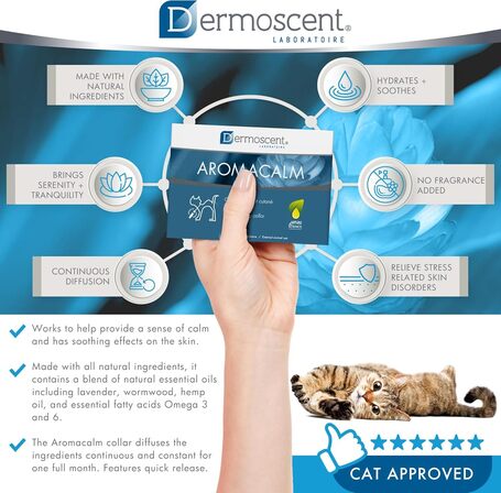 Dermoscent Aromacalm nyakörv macskáknak