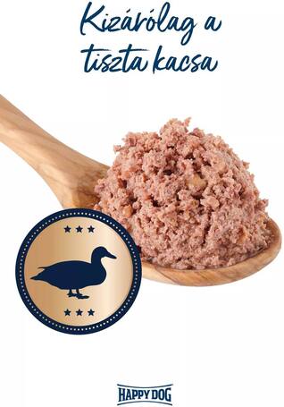 Happy Dog Pur France - Szín kacsahúsos konzerv