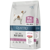 Quattro Mini Adult Lamb Meat Coated