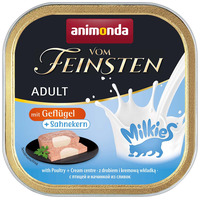 Animonda Vom Feinsten baromfihúsos macskaeledel tejszínes töltelékkel Animonda Vom Feinsten baromfihúsos macskaeledel tejszínes töltelékkel