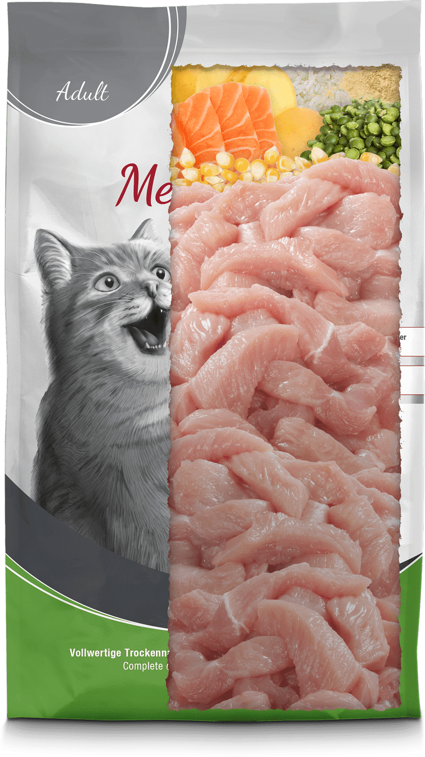 Platinum MeatCrisp Adult Chicken macskáknak