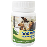 Dog Vital szőr- és bőrtápláló tabletta biotinnal