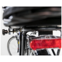 Trixie fekete kosár ráccsal kerékpárra #5