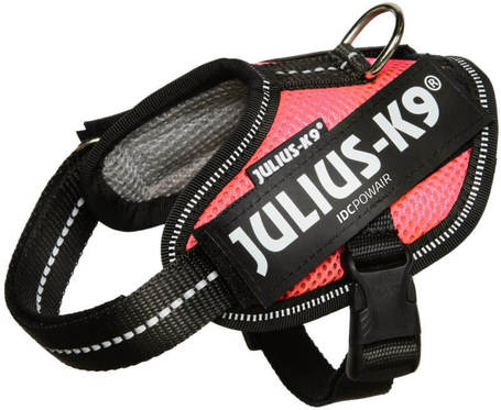 Julius-K9 IDC powAIR légáteresztő rózsaszín kutyahám
