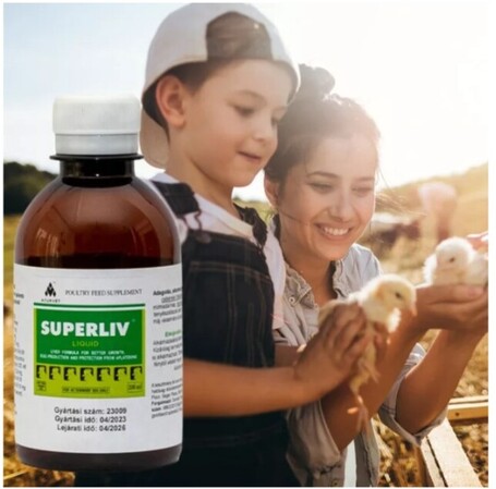 Superliv májvédő gyógynövényes itatófolyadék baromfiknak