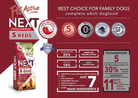 FitActive Next Hypoallergenic 5 Reds