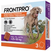 Frontpro tablete împotriva puricilor și căpușelor pentru câini